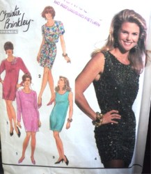 7613 PULLOVR SLIM DRESS SLVS/LINED/SEQUIN OR NOT PATTERN 6-10